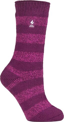 HEAT HOLDERS Womens Fleece Insulated Thermal Socks | Fuzzy Boot Socks for Winter in Saudi Arabia
