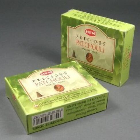 HEM Precious Patchouli Incense Cones, Pair of 10 Cone Boxes in Kuwait