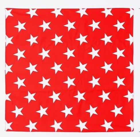Star Print Bandana Costume American Flag Headband Cycling Fashion Headband Clothing Accessories for Men and Women in Kuwait