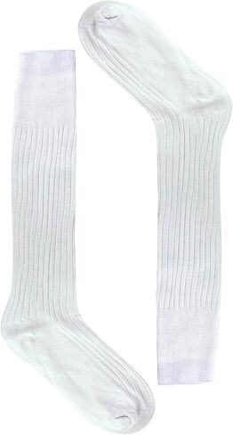 Sock Snob - 6 Pairs 100% Cotton Womens Knee High Breathable Soft Long Socks in Saudi Arabia