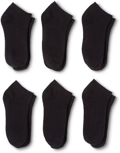 Cotton Ankle Socks Low Cut, No Show Men and Women Socks - 12 Pack in Saudi Arabia