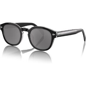 Retro Men’s Acetate Sunglasses – Sculpted Rounded-Square Frame with Embedded Wire‑Core Detail, Polarized in Saudi Arabia