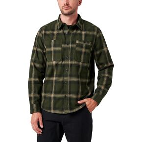 Lucky Brand Men's Men's Long Sleeve Hometown Yarn Dyed Plaid Flannel Shirt in Saudi Arabia