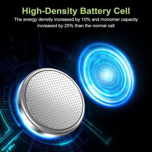 POWEROWL High Capacity CR2032 Battery (40-Pack) 3v Lithium Batteries, Leak-Free, Long Lasting Cr 2032 in Saudi Arabia