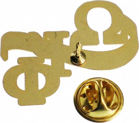 Omega Psi/Ψ Phi Banner Lapel Pin [Gold - 1"T] - ID#141299 in Saudi Arabia