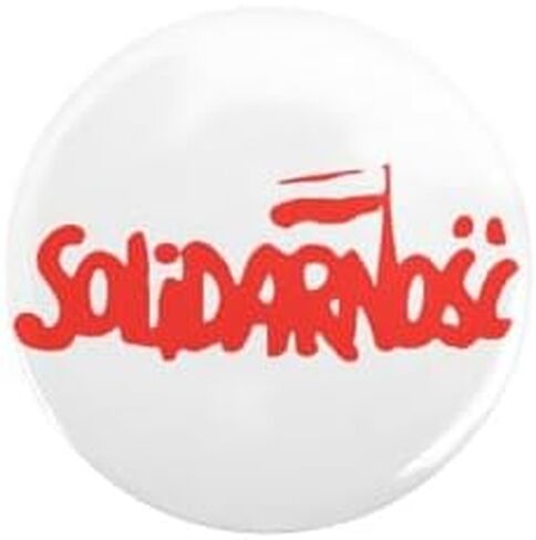 CafePress Solidarnosc 1" Round Mini Button Pin in Kuwait
