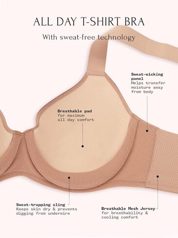 Felina AbsorBRA - Everyday T-Shirt Bra in Kuwait