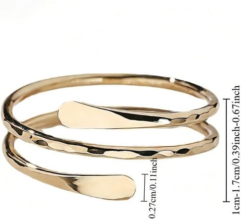 Creative Multilayer Coil Rings for Women Simple Gold Rings Daily Casual Party Trendy Rings Jewelry in Kuwait