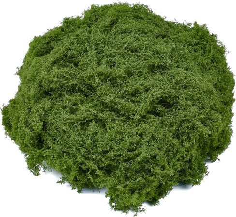 Artificial Moss 2.5LB Dark Green Craft Moss Bulk, Fake Green Moss for Crafts, Decorative Moss for Planters, Fairy Gardens, Floral Arrangements and DIY Decor in Saudi Arabia