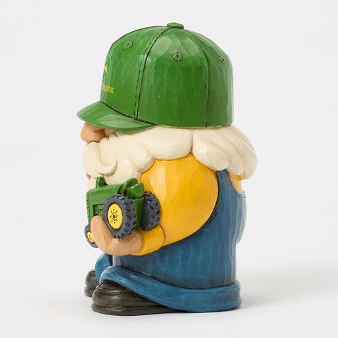 Enesco John Deere من Jim Shore Gnome يحمل تمثال جرار مصغر، 4.13 بوصة، متعدد الألوان in Kuwait