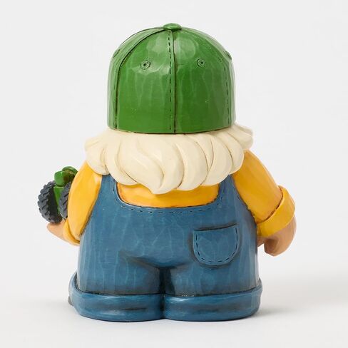 Enesco John Deere من Jim Shore Gnome يحمل تمثال جرار مصغر، 4.13 بوصة، متعدد الألوان in Kuwait