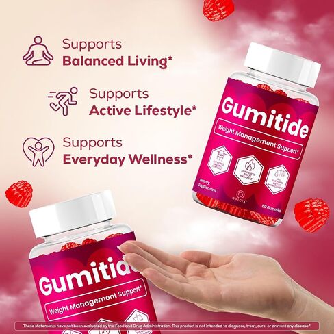 (3 Pack) Gumitide Gummies - Gumi Tide Support Advanced Formula Gummy Maximum Strength, Daily GumitideGummies Premium All Natural Ingredients Overall Health & Wellness Reviews, 180 Gummies for 3 Months in Saudi Arabia