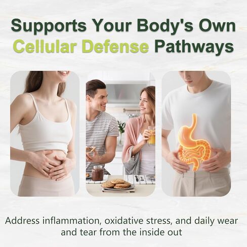 Sproutly Broccoli Sprout Extract Capsules | with Glucoraphanin & Myrosinase, Sulforaphane Precursor Support with Mustard Seed Extract & Vitamin C | Vegan Non-GMO | 60 Capsules in Kuwait