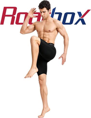 Roadbox Men’s Compression Shorts, Spandex Athletic Running Shorts, Performance Workout Underwear for Sports Basketball in Saudi Arabia