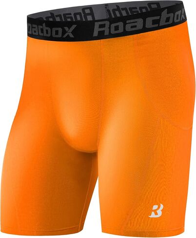 Roadbox Men’s Compression Shorts, Spandex Athletic Running Shorts, Performance Workout Underwear for Sports Basketball in Saudi Arabia