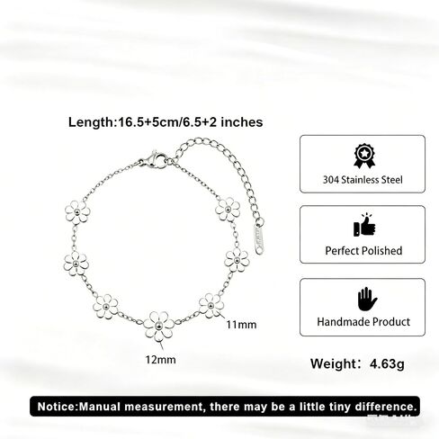 Trendy Boho Stainless Steel Bracelet for Women Dainty Summer Bracelet for Friend in Saudi Arabia