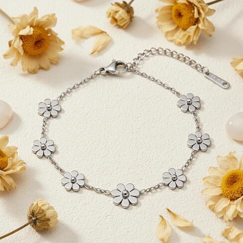 Trendy Boho Stainless Steel Bracelet for Women Dainty Summer Bracelet for Friend in Saudi Arabia