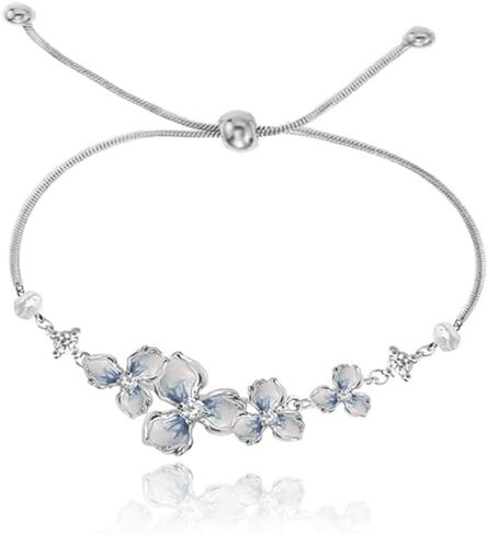 Fashion adjustable women's bracelet, exquisite gradient flower bracelet (M3078) in Saudi Arabia