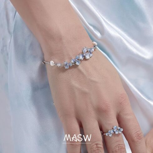 Fashion adjustable women's bracelet, exquisite gradient flower bracelet (M3078) in Saudi Arabia