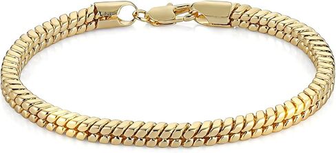 HZMAN Gold Bracelets for Women - 4 Styles Trendy Metal Link Chain Jewelry for Daily/Party Wear, Fashion Statement Accessories in Kuwait