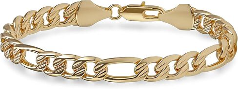 HZMAN Gold Bracelets for Women - 4 Styles Trendy Metal Link Chain Jewelry for Daily/Party Wear, Fashion Statement Accessories in Kuwait