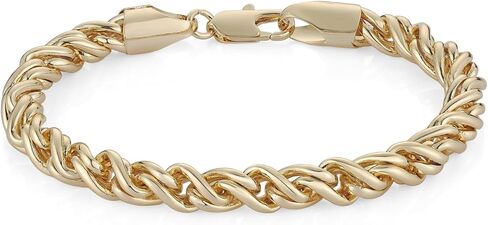 HZMAN Gold Bracelets for Women - 4 Styles Trendy Metal Link Chain Jewelry for Daily/Party Wear, Fashion Statement Accessories in Kuwait