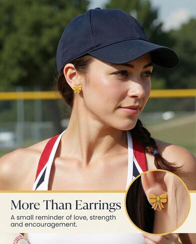 Jeka Softball Earrings for Girls Stuff Accessories Sports Jewelry Ages 8-12 12-14 Teen Girl Team Women Mom Coach Player Tween in Saudi Arabia