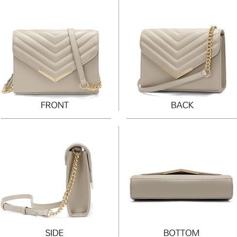Quilted Crossbody Bags for Women Small Clutch Shoulder Purse Designer Cute Womens Cross Body Bag in Saudi Arabia