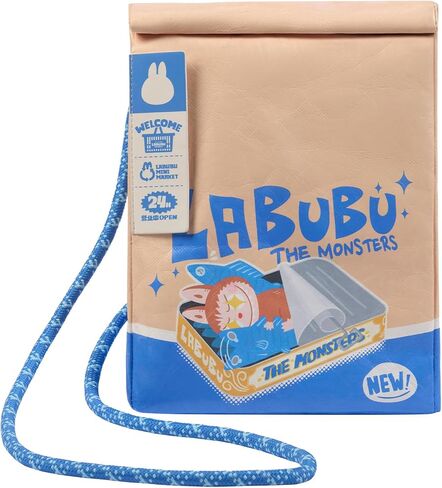 POP MART THE MONSTERS Wacky Mart Series-Messenger Bag, Collectible Holiday Birthday for Kids Adults in Kuwait