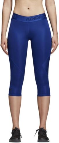 adidas Women's Alphaskin Sport 3/4 Tights, Mystery Ink in Kuwait