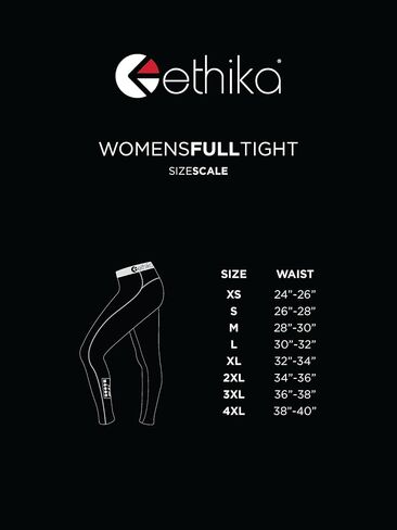 Ethika نسائي متمدد بالكامل مع خصر عالي مناسب للارتداء النشط - أحمر نيون تحت الصفر in Kuwait