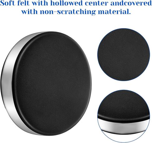 2PCS Watch Cushion, Leather Watch Building Kit, Round Watch Movement Holder, for Movement Changing Battery Repair Kit Tool, Black in Saudi Arabia