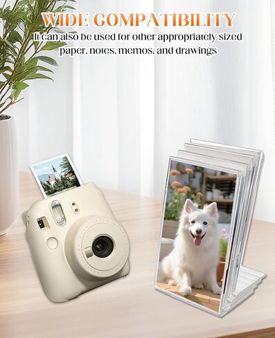 16 Pack 2x3 Wallet Size Picture Frame, Mini Acrylic Photos Frames Holder for Polaroid Instax in Saudi Arabia