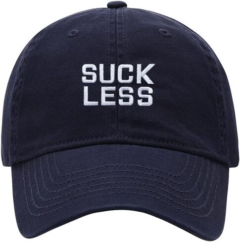 Baseball Cap Men Women Suck Less Embroidered Unisex Classic Adjustable Strapback Dad Hat in Saudi Arabia
