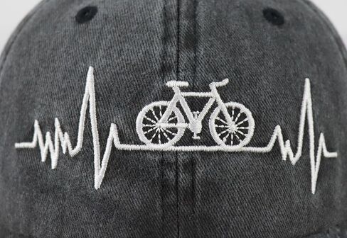 Bicycle Bike Baseball Cap, Adjustable Embroidered Bicycle Enthusiast Hat in Saudi Arabia