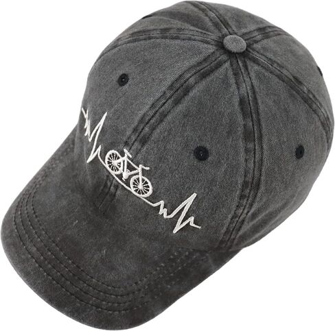 Bicycle Bike Baseball Cap, Adjustable Embroidered Bicycle Enthusiast Hat in Saudi Arabia