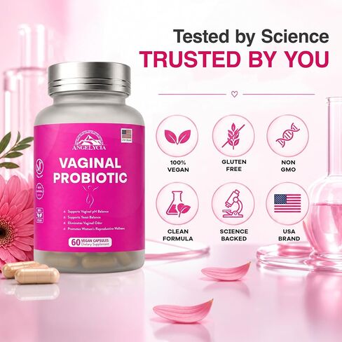 Probiotics for Women - Vaginal Probiotic for Vaginal Health and Tightening, Supports Vaginal Probiotics Balance with Natural Ingredients for Optimal Feminine Care in Saudi Arabia