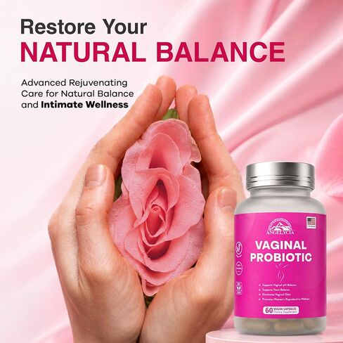 Probiotics for Women - Vaginal Probiotic for Vaginal Health and Tightening, Supports Vaginal Probiotics Balance with Natural Ingredients for Optimal Feminine Care in Saudi Arabia