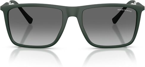 نظارات شمسية من Armani Exchange AX AX4156SU بمقاس عالمي، أزرق داكن غير لامع/أزرق داكن، 59 ملم in Kuwait