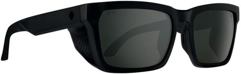 نظارات شمسية Spy Optic Helm Tech باللون الأسود غير اللامع مع اللون الرمادي السعيد والأخضر مع عدسة مرآة Spectra سوداء in Kuwait