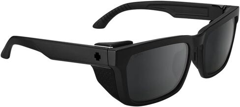 نظارات شمسية Spy Optic Helm Tech باللون الأسود غير اللامع مع اللون الرمادي السعيد والأخضر مع عدسة مرآة Spectra سوداء in Kuwait