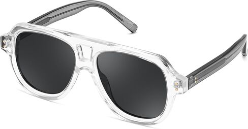 نظارات شمسية مستقطبة طراز FEISEDY Retro Aviator للرجال والنساء، نظارات مربعة عصرية UV400 للقيادة في الهواء الطلق B0433 in Kuwait