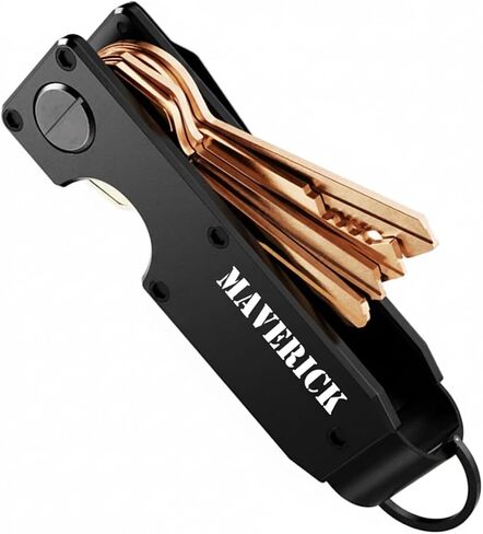 The Maverick Series Tough Smart Minimalist Innovative Compact Key Organizer Metallic Slim Keyholder 1-5 Keys in Saudi Arabia