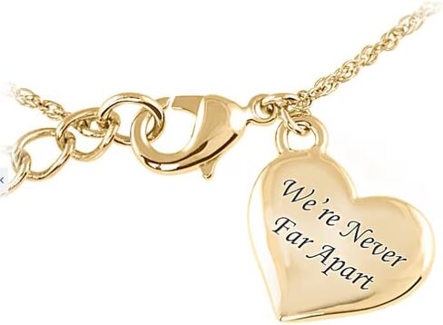 The Bradford Exchange Cardinal Pendant Necklace with White Topaz and Infinity Symbol Tribute Design in Saudi Arabia