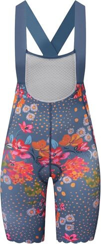 SHREDLY Biker Bib | Women’s Performance Cycling Bib | Premium Italian Chamois | Droptail Back for Bio-Breaks | 2 Side Pockets in Saudi Arabia