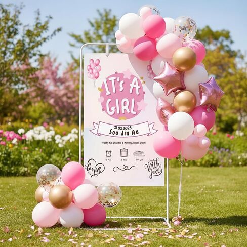 Large Wedding Welcome Sign Stand, Adjustable Height (78", 64", 50"),White hanging sign holder With Design Bundle & Ground Stakes & storage bag,Linen Sign Stand in Saudi Arabia