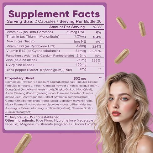 Hormone Balance for Women | Dietary Supplement, Supports Healthy Cortisol Levels & Stress Relief | Mood, Sleep, Energy | Ashwagandha, Ginseng, Maca | 60 Capsules in Saudi Arabia