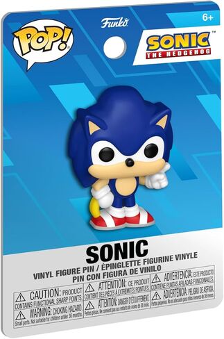 فانكو بوب! دبوس PVC: Sonic The Hedgehog - Sonic - شخصية فينيل قابلة للتجميع - فكرة هدية - بضائع رسمية - ألعاب للأطفال والكبار - محبي ألعاب الفيديو - نموذج لهواة الجمع والعرض in Kuwait