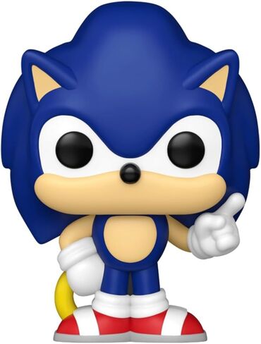 فانكو بوب! دبوس PVC: Sonic The Hedgehog - Sonic - شخصية فينيل قابلة للتجميع - فكرة هدية - بضائع رسمية - ألعاب للأطفال والكبار - محبي ألعاب الفيديو - نموذج لهواة الجمع والعرض in Kuwait