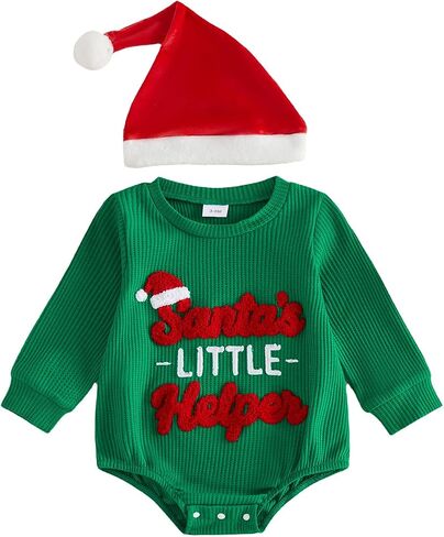 Giraropa My First Thanksgiving Baby Boy Outfit Smocked Bubble Romper Ruffle Jumpsuit Cute Newborn Infant Fall Winter Clothes in Kuwait